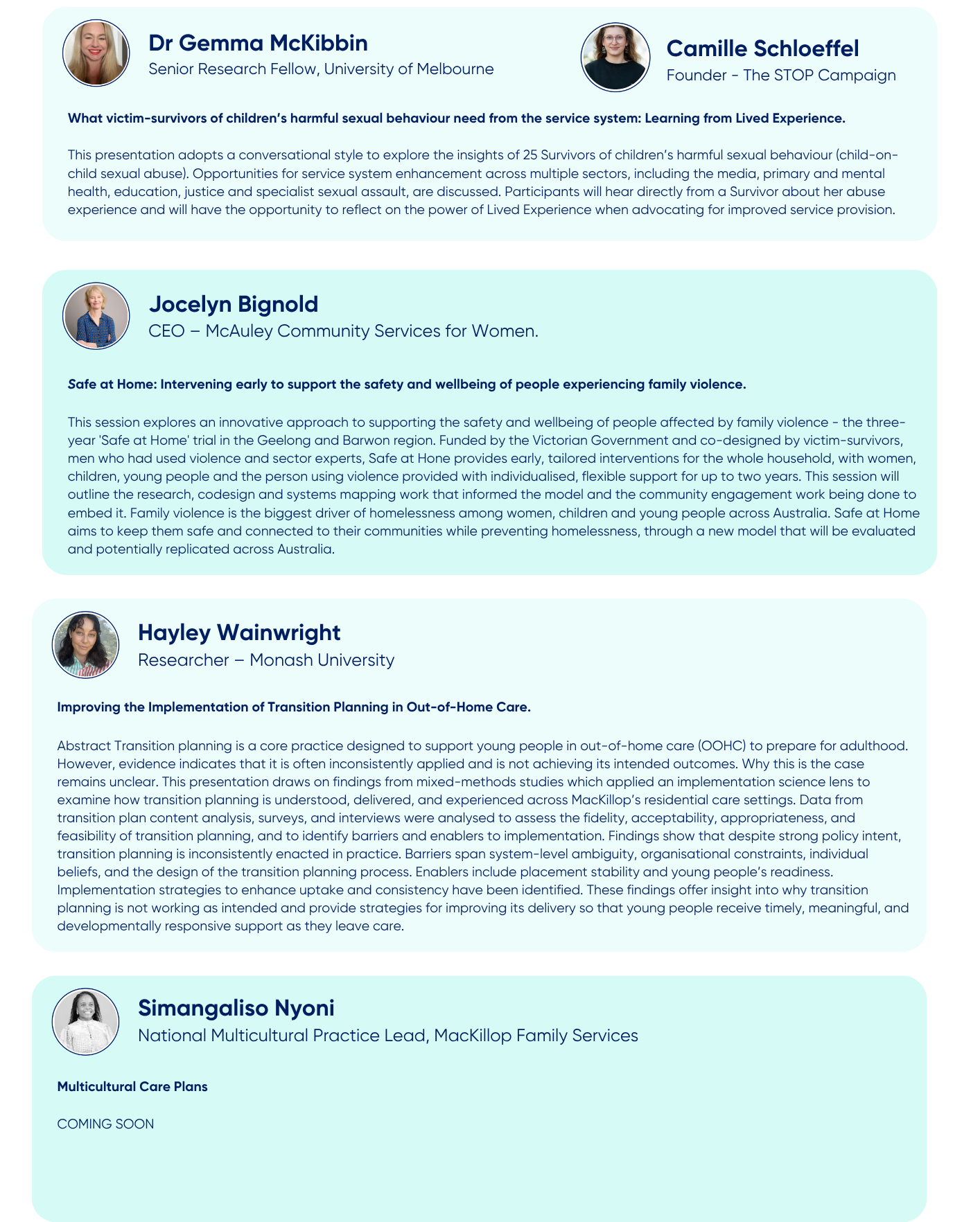 Conference Abstracts 11